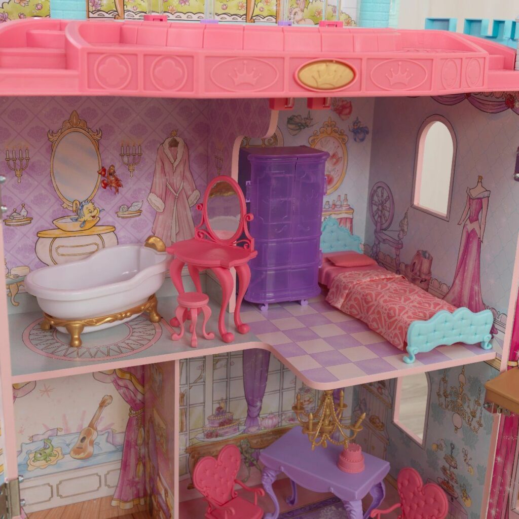 Disney Замък за принцеси с аксесоари от Kidkraft-bellamiestore