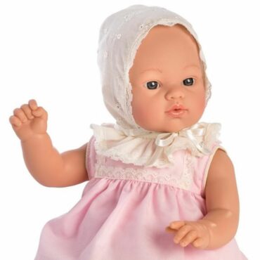Asi Бебе кукла- Коке с розова рокля с дантели-bellamiestore