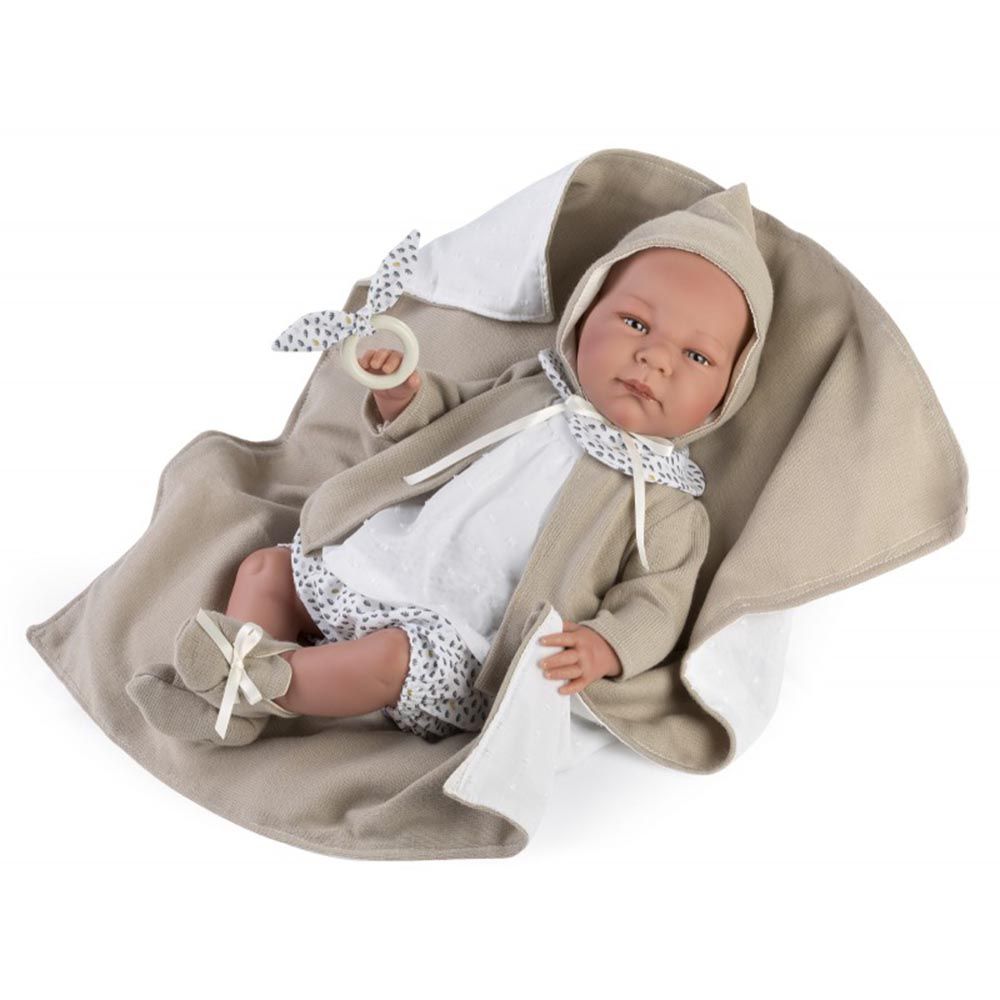 Бебе Дарио - ръчно изработена кукла от Asi-bellamiestore