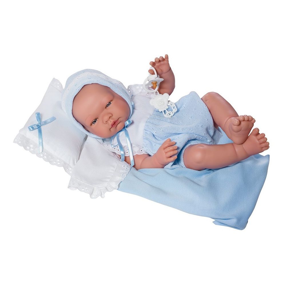 Бебенце Пабло с биберон- детска кукла от Asi-bellamiestore
