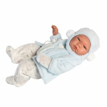Детска кукла Бебе Пабло с яке и ританки-bellamiestore