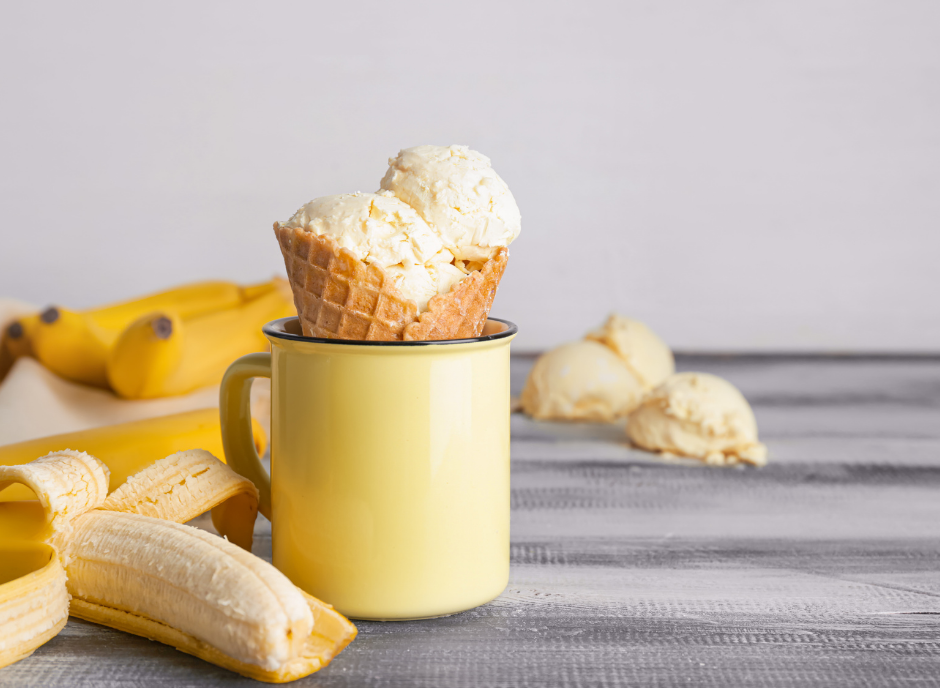 Как да си направим домашен бананов сладолед-bellamiestore