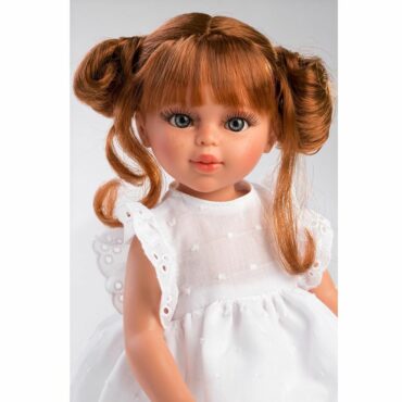 Красива детска кукла с бяла рокля Сабрина от Asi Dolls