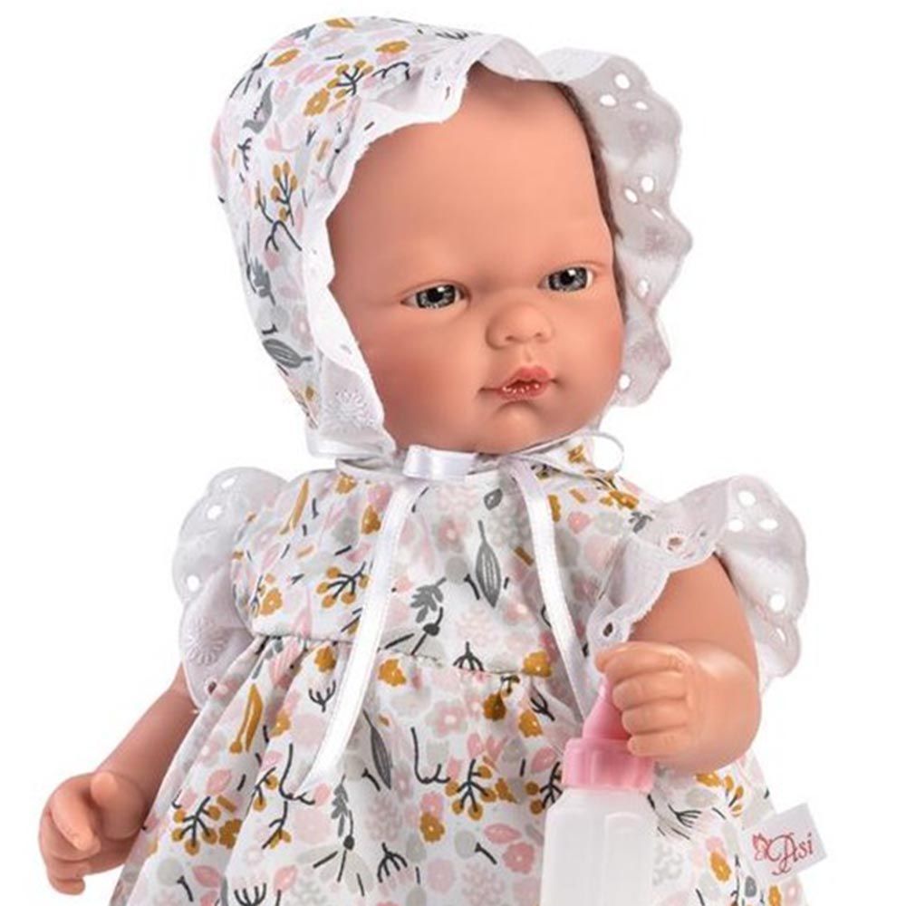 Кукла бебе Оли с рокля на цветя от Asi Dolls-bellamiestore
