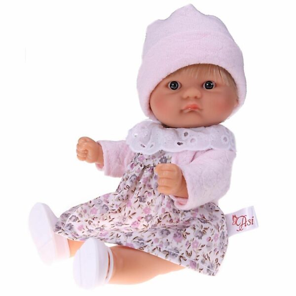 Asi Dolls Бебче Чикита с рокля на цветя-bellamiestore