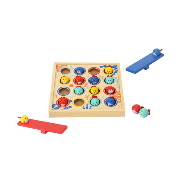 Дървена игра - Летящи рибки от Tooky Toy-bellamiestore