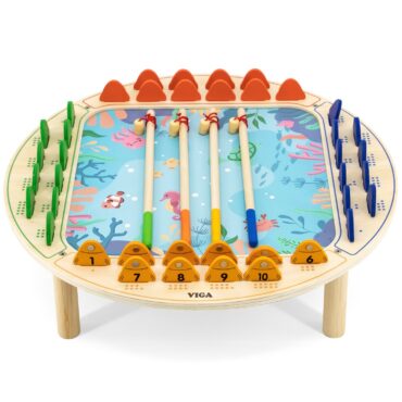 Дървена маса за игра - Риболов от Viga toys-bellamiestore