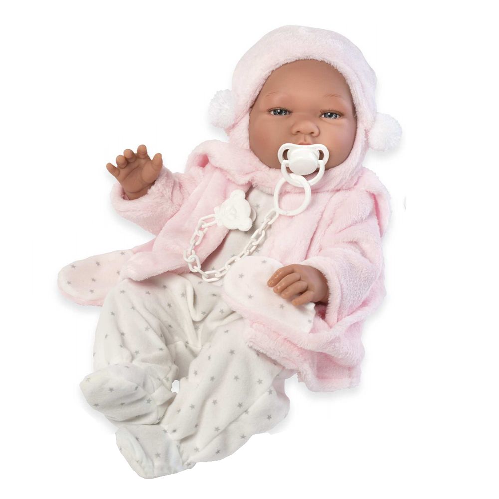 Детска кукличка - Бебе Мария с ританки и яке-bellamiestore