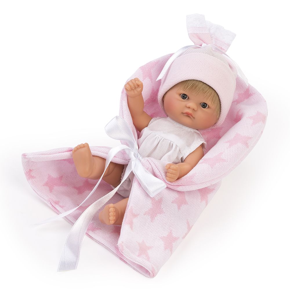 Кукла - слaдко бебче Чикита с одеяло от Asi-bellamiestore
