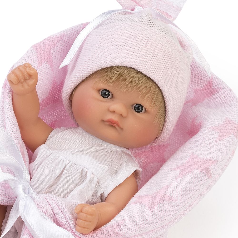 Кукла - слaдко бебче Чикита с одеяло от Asi-bellamiestore