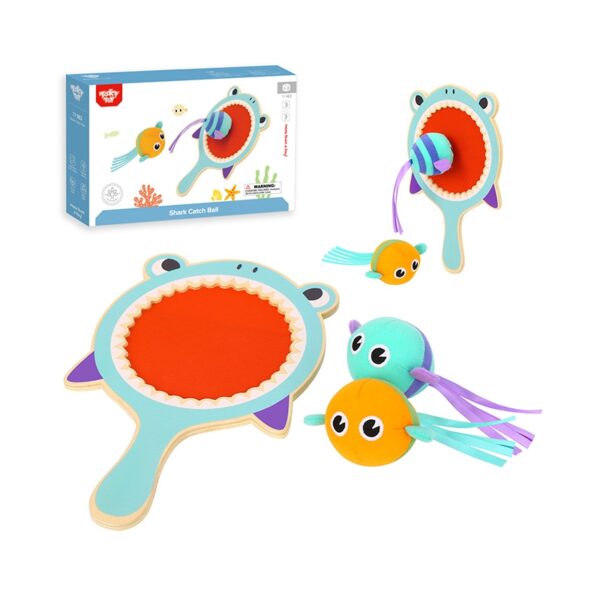 Tooky toy забавна детска игра - Нахрани акулата-беламиестор