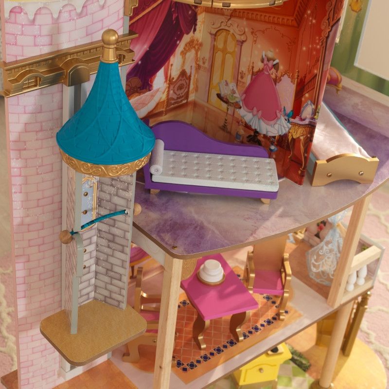 Disney замък за принцеси - Кралски забавления от Kidkraft-bellamiestore
