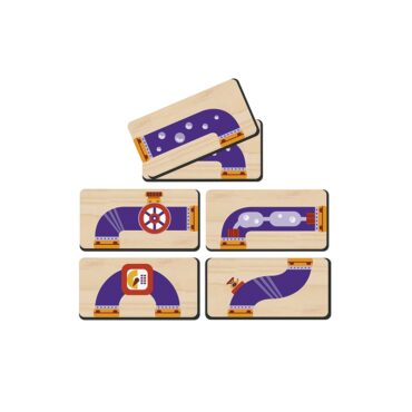 Детска игра с магнити и примерни карти Tooky toy-bellamiestore