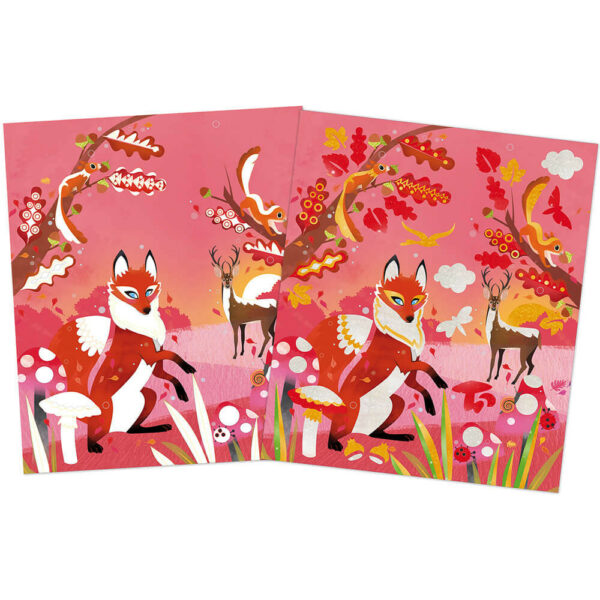 Творчески комплет за рисуване - Сезони от Janod-bellamiestore