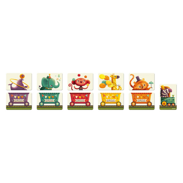 Забавна детска игра - Wagonimo от Janod-bellamiestore
