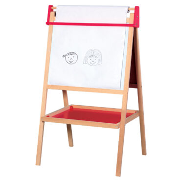 Детска двустранна дъска за писане с ролка хартия-bellamiestore
