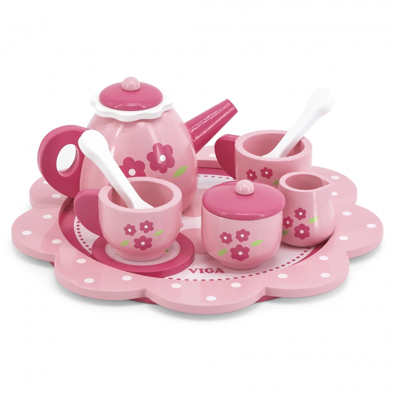 Детски сервиз за чай и кафе от Viga toys-bellamiestore