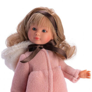 Красива кукла Силия с вълнено палто - Asi-bellamiestore