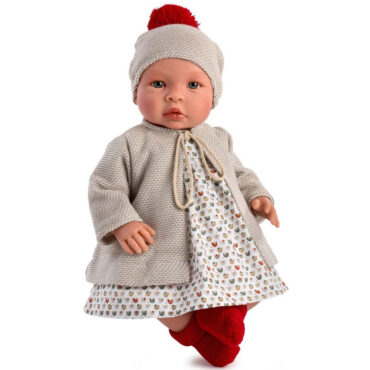 Сладка кукла - Бебе Лея с шапка-bellamiestore