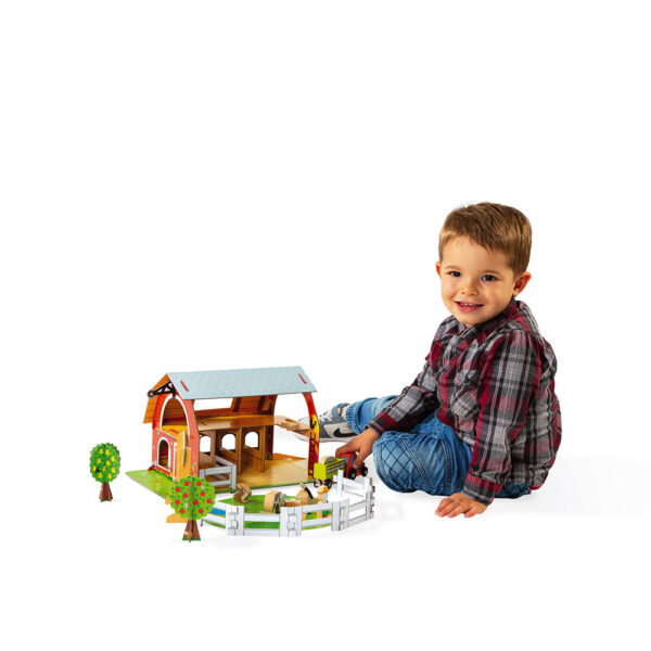 Дървена играчка - Ферма за животни от Janod-bellamiestore