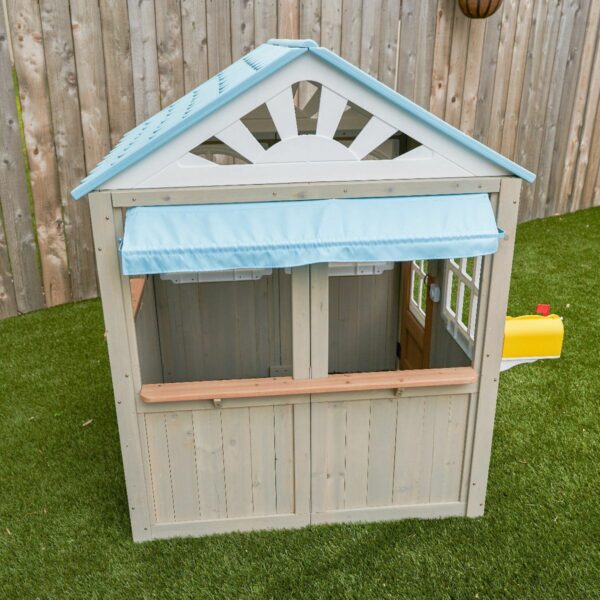 Дървена къща за игра Океанска градина - Kidkraft-bellamiestore