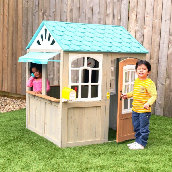Дървена къща за игра Океанска градина - Kidkraft-bellamiestore