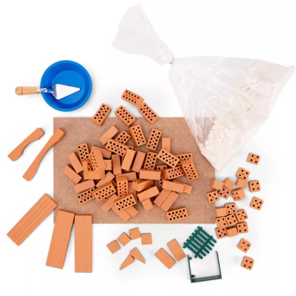 Teifoc конструктор с истински тухли съдържание на комплекта материали