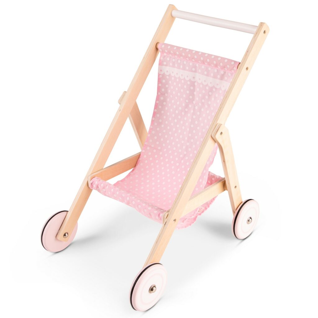 Дървена лятна количка за кукли New classic toys-bellamiestore