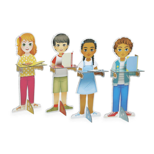 Janod Образователна игра- Един ден в училище-bellamiestore