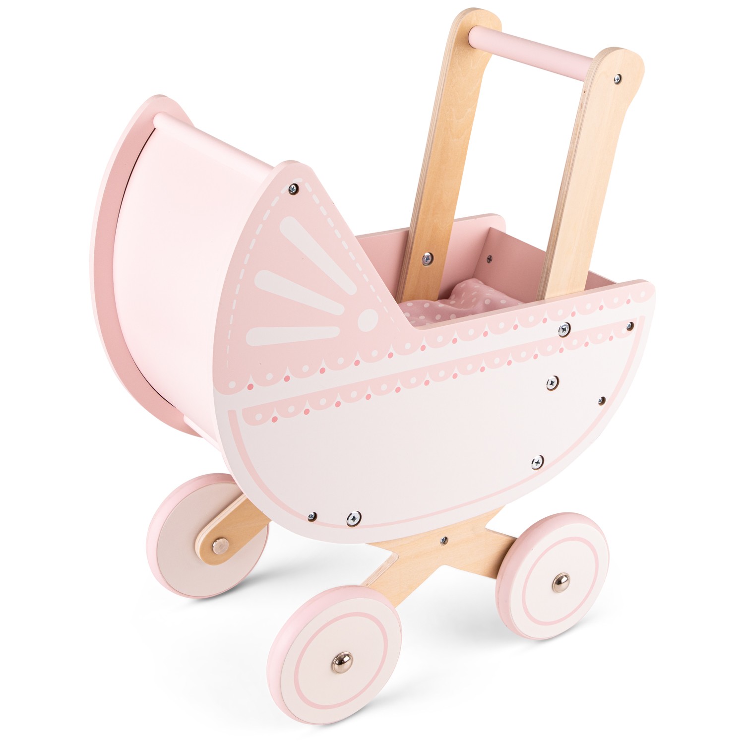 New classic toys количка за кукли в розово-bellamiestore