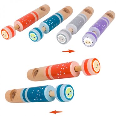 Детска дървена свирка в различни цветове Classic world-bellamiestore