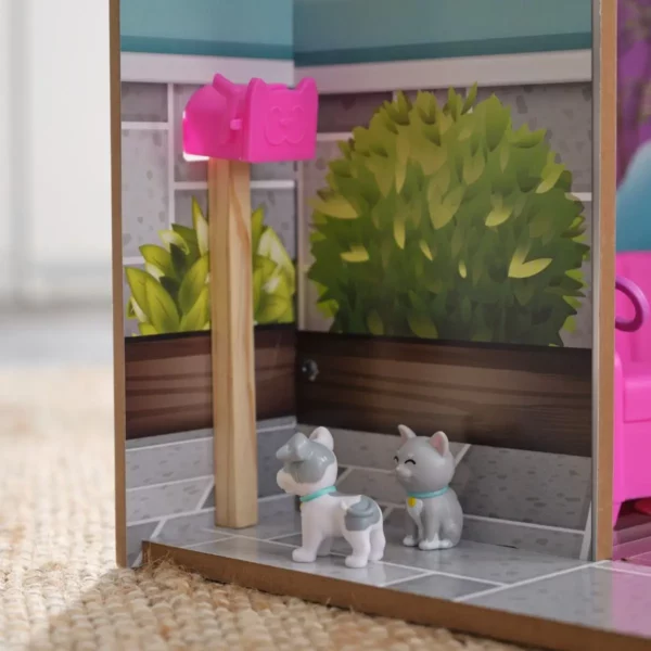 Перфектна дървена къща за кукли и домашни любимци-bellamiestore