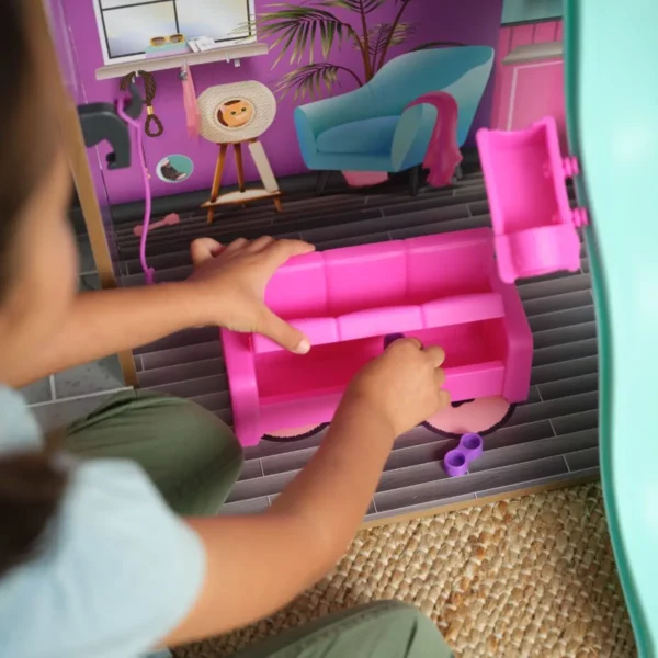 Перфектна дървена къща за кукли и домашни любимци-bellamiestore