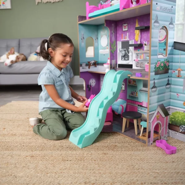 Перфектна дървена къща за кукли и домашни любимци-bellamiestore