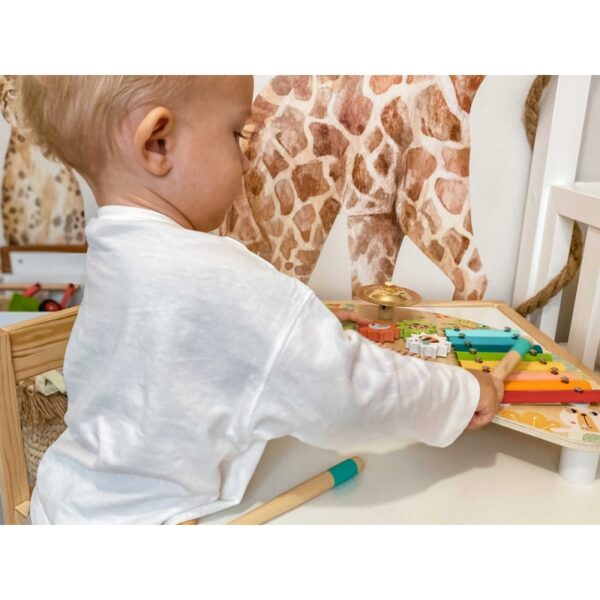 Масичка с детски музикални инструменти Tooky Toy-bellamiestore