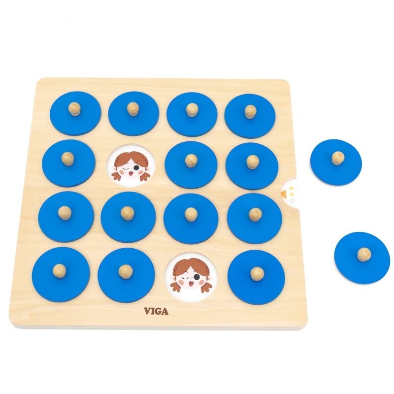Образователна игра за памет с 10 примерни карти-bellamiestore