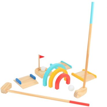 Забавна дървена игра - Голф от Tooky toy-bellamiestore