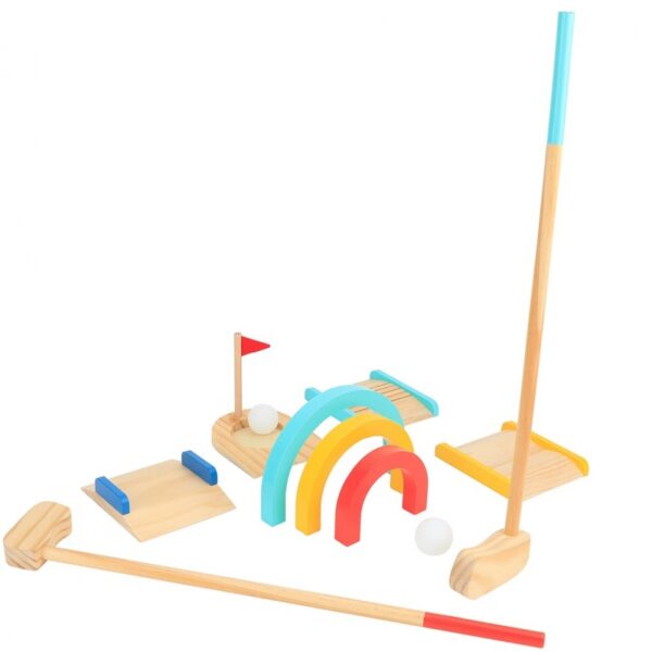 Забавна дървена игра - Голф от Tooky toy-bellamiestore