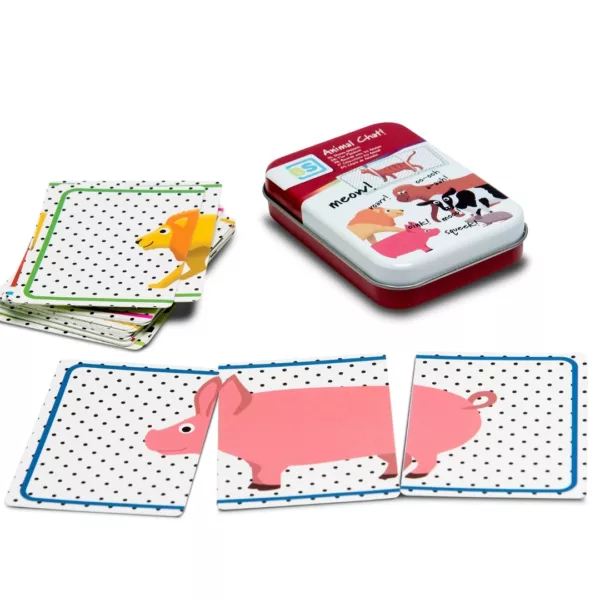 Детска игра Имитирай животните BS Toys в метална кутия 4+