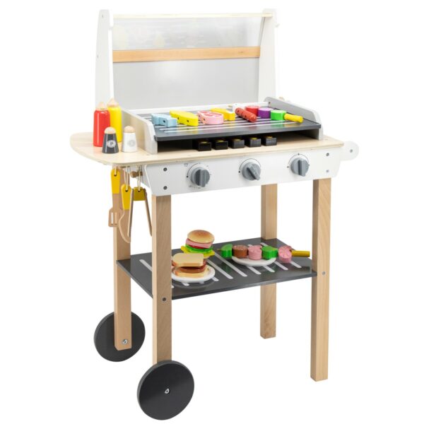 Детско дървено барбекю за игра - BBQ от Viga toys-bellamiestore