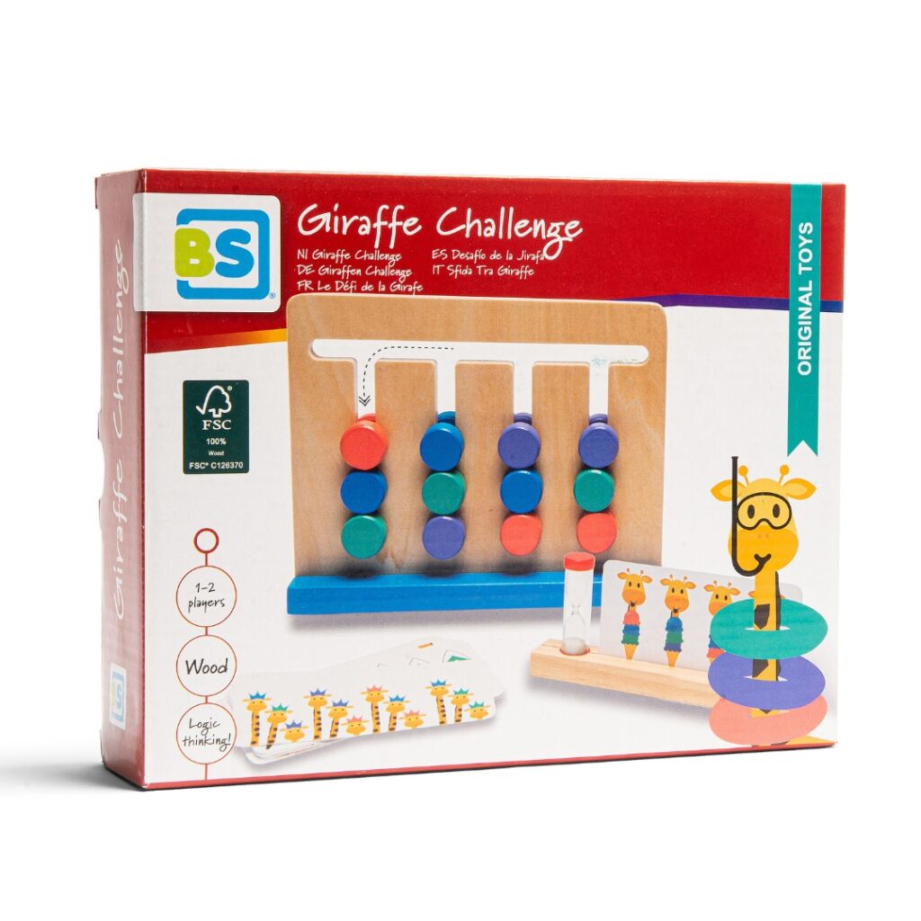 Настолна детска игра - Жирафско предизвикателство-bellamiestore