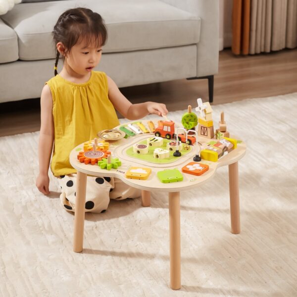 Viga toys Масичка с активности за игра-bellamiestore