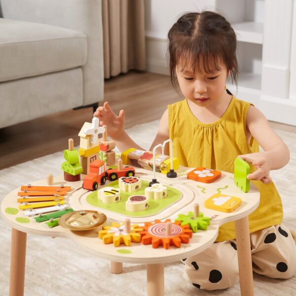 Viga toys Масичка с активности за игра-bellamiestore