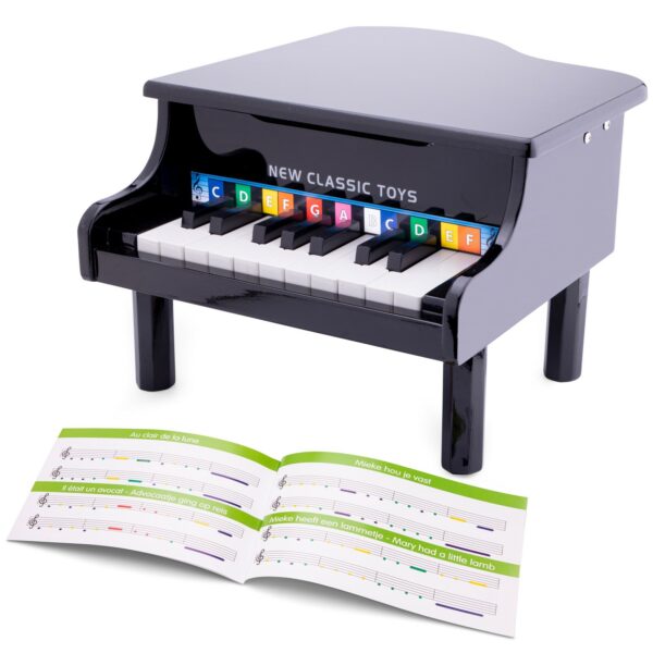 Детско дървено пиано Роял с 18 клавиша-bellamiestore