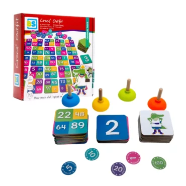 Образователна настолна игра Облеклото на Кроки кутия BS Toys