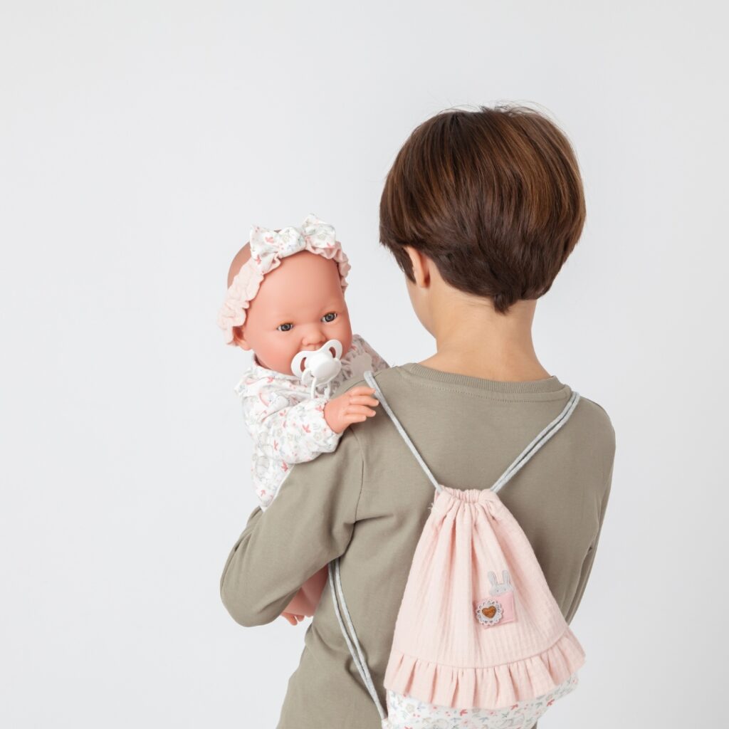 Детска кукла за игра - Бебе Миа с памперс-bellamiestore