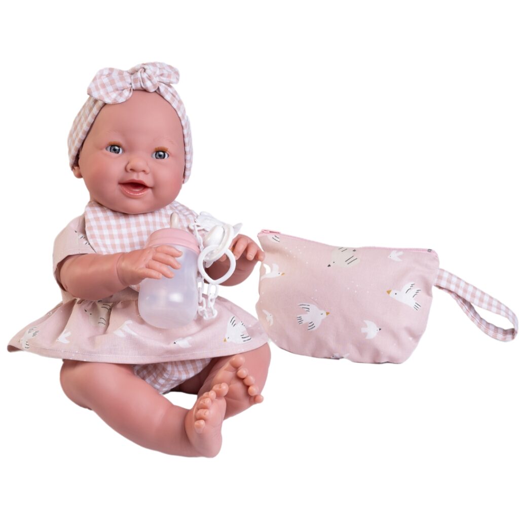 Детска кукла за игра - Бебе Миа с памперс-bellamiestore