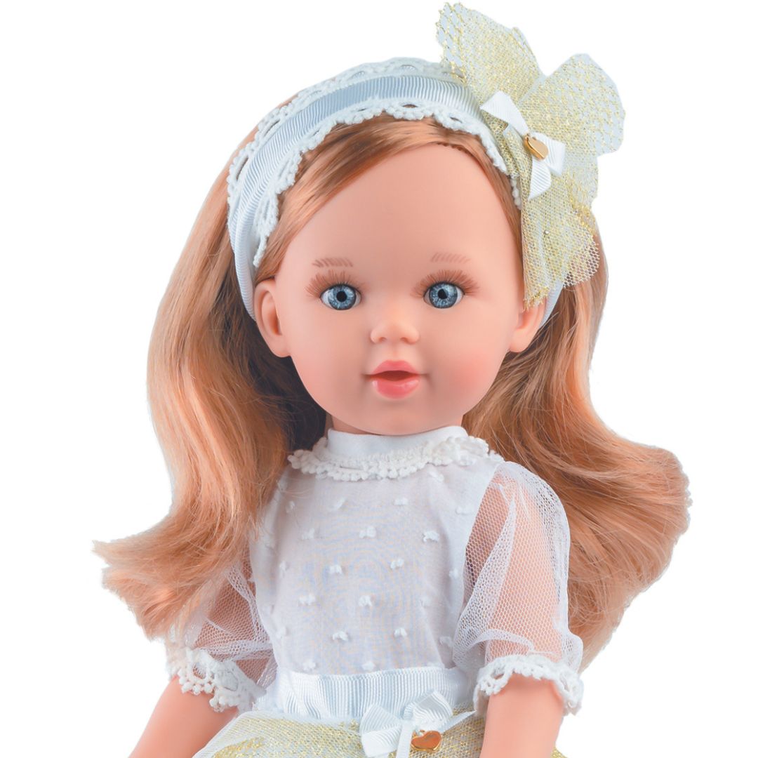 Детска кукла Марина с бална рокля - bellamiestore