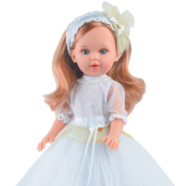 Детска кукла Марина с бална рокля и тиара