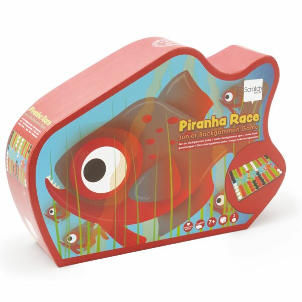 Scratch Детска табла за игра - Пираня-bellamiestore